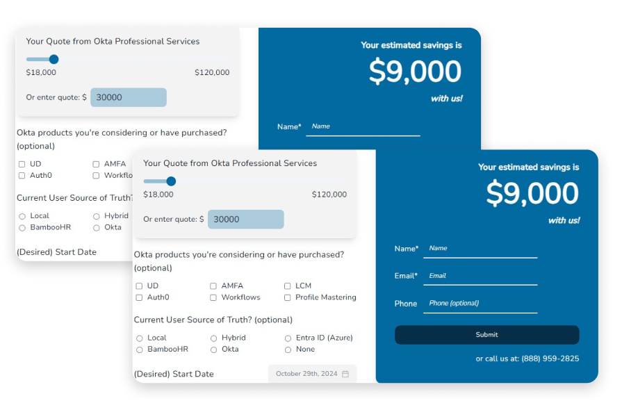 Cloud Savings Calculator